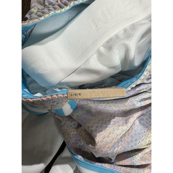 NIKE LEBRON DNA 6" DRI-FIT 3-IN-1 SHORTS PANTS WHITE/BLUE FZ1058-121 Men’s Large - Picture 7 of 12